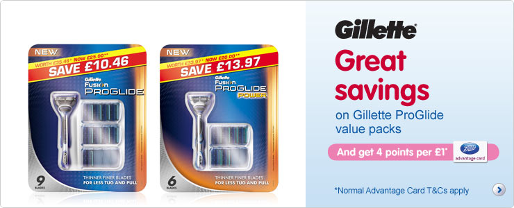 Gillette Value Packs